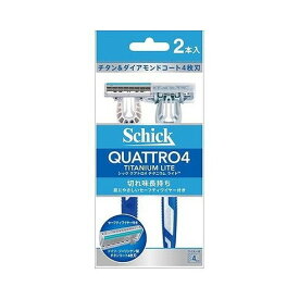 【単品5個セット】 クアトロ4チタニウムライト 2本入 シック・ジャパン(代引不可)【送料無料】