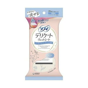 【単品5個セット】 ソフイデリケ-トウェット無香料10枚×2 ユニ・チャーム(代引不可)【送料無料】
