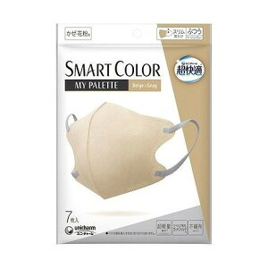 【単品8個セット】 超快適SMARTCOLOR MyPalette Beige×Grayふつう7枚 ユニ・チャーム(代引不可)【送料無料】