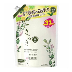 【単品3個セット】 さらさ洗剤ジェルつめかえ超特大サイズ P&Gジャパン(代引不可)【送料無料】