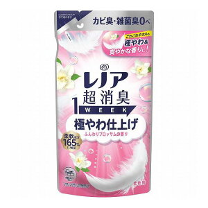 【単品10個セット】 P&Gジャパン レノア超消臭1WEEK極やわ仕上げふんわりブロッサムの香りつめかえ用 340mL(代引不可)【送料無料】