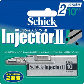 【単品6個セット】インジェクターII替刃10枚入 シック・ジャパン(代引不可)【送料無料】