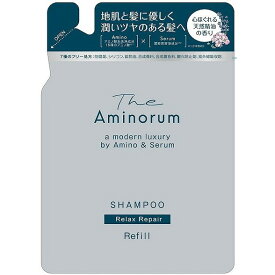 【単品2個セット】The Aminorum【ジ アミノラム】 SHAMPOO 詰替 熊野油脂(代引不可)