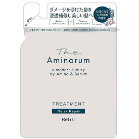 【単品11個セット】The Aminorum【ジ アミノラム】 TREATMENT 詰替 熊野油脂(代引不可)【送料無料】