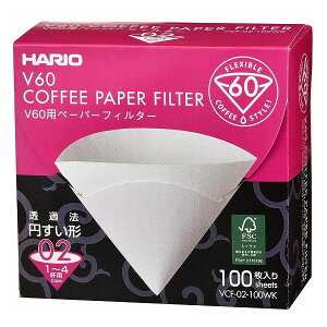nI HARIO V60py[p[tB^[W100-02WK VCF-02-100WK