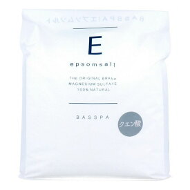 BASSPA バスパ エプソムソルト クエン酸 3kg【送料無料】
