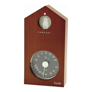 エンペックス くうき ハト空気計(温・湿度計+快適計) KU-4763(代引不可)【送料無料】