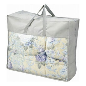 花浪漫 羽根ふとんバッグ入り ブルー HRU-510BL(代引不可)【送料無料】