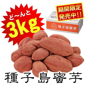 夢百笑種子島蜜芋3kg Sサイズ サツマイモ(代引不可)