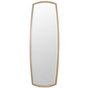 塩川光明堂 国産 ウォールミラー アルク No.1 NA ナチュラル ミラー 鏡(代引不可)【送料無料】