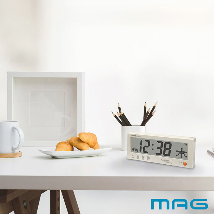 楽天市場】ノア精密 MAG マグ 電波カレンダー こよみん W-762BE-Z 電波時計 デジタル 置き 掛け カレンダー 温度 曜日 シンプル 時計 時間【送料無料】 : リコメン堂生活館 楽天市場】ノア精密 MAG マグ 電波カレンダー こよみん W-762BE-Z 電波時計 デジタル 置き 掛け カレンダー 温度 曜日 シンプル 時計 時間【送料無料】 : リコメン堂生活館