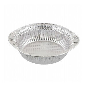 リバティーコーポレーション アルミ鍋 使い捨て 丸型 17cm IH ガス火 オーブン対応 3枚入 LD-497