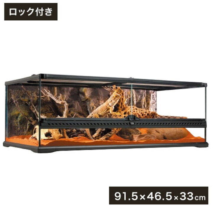 楽天市場】ジェックス GEX グラステラリウム9030 ケージ かご 爬虫類  