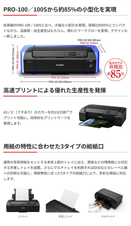 楽天市場】キヤノン Canon インクジェットプリンター PIXUS PRO-S1 Wi 