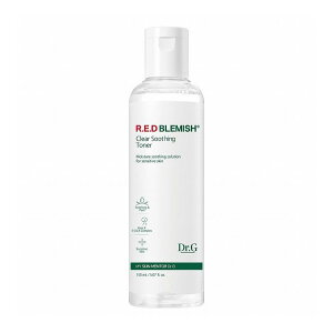 Dr.G R.E.D BLEMISH クリアスージングトナー 韓国コスメ 角質ケア 保湿ケア ふきとり化粧水 シカコンプレックス 植物エキス 保湿 美容成分 角層 うるおい感 コットンパック 拭き取り化粧水