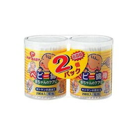 ピップ ベビー綿棒 N200本 2P B062 ピップ株式会社