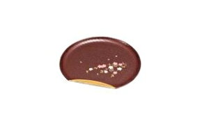 【5個セット】銘々皿 半月皿 4.5寸 山中塗 溜渕金 花さくら (和食器 和菓子 取り皿 小皿 菓子皿)(代引不可)【送料無料】