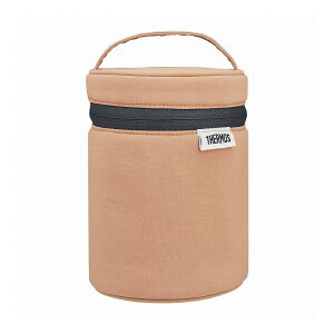 サーモス スープジャー ポーチ シナモンベージュ RET-003 THERMOS 保冷 バッグ買い物かごにセット折りたたみ可能(代引不可)【送料無料】