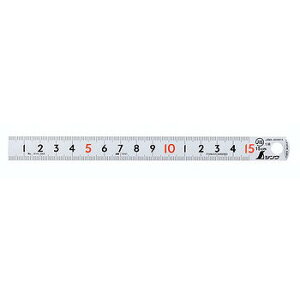 �V�������� �s�b�N�A�b�v�X�P�[���V���o�[15cm cm�\�� �㉺1mm�s�b�` �Ԑ����� JIS 13131