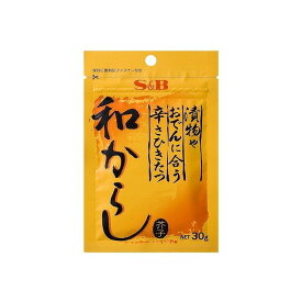 【10個セット】 S&B 漬物やおでんに合う和からし 30g x10 まとめ買い まとめ売り お徳用 大容量 セット販売(代引不可)