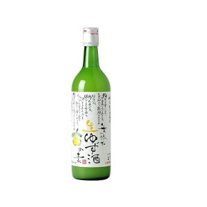 本家松浦酒造 松浦 無添加 生ゆず酒の素 720ml 日本酒 果実酒 フルーツ 酒 Sake 徳島(代引不可)
