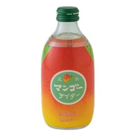 【24個セット】 友桝 完熟マンゴーサイダー 瓶 300ml x24 まとめ売り セット販売 お徳用 おまとめ品(代引不可)【送料無料】