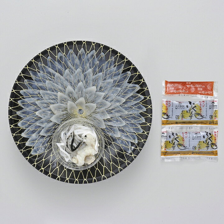 楽天市場】【冷凍】ふく太郎本部 とらふく 刺身セット(2人前) 22V 産地 