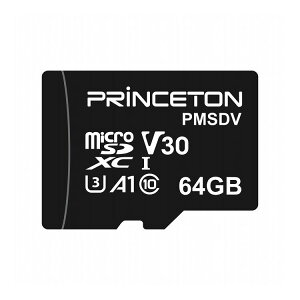 �v�����X�g�� �r�f�I�^��p microSDXC�J�[�h UHS-I V30�Ή� 64GB PMSDV-64G�y���������z