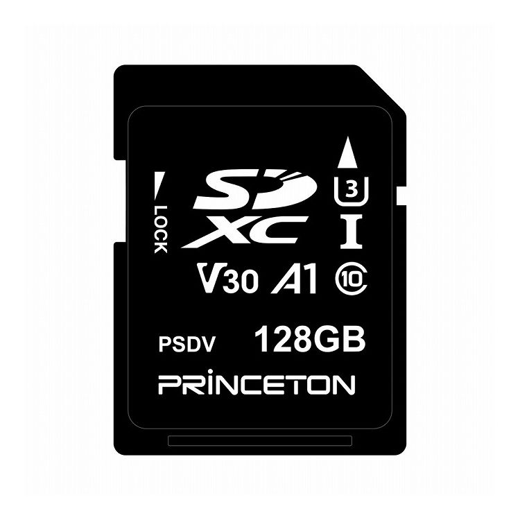 送料無料 プリンストン ビデオ録画用 SDXCカード 魅力的な価格 V30対応 最大54％オフ！ 128GB UHS-I PSDV-128G