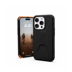 �y���{���K�㗝�X�i�z URBAN ARMOR GEAR iPhone 14 Pro 6.1 2022�Ή� �ϏՌ��P�[�X CIVILIAN �u���b�N UAG-IPH22MB-C-BK �A�C�t�H�� �P�[�X �J�o�[ �X�}�z �X�}�[�g�t�H���y���������z