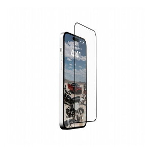 y{K㗝Xiz URBAN ARMOR GEAR iPhone 14 Pro Max 6.7 2022Ή dKXtB SCREEN SHIELD PLUS ɍ׍ UAG-IPH22LB-SPPLSBK ACtH P[X Jo[ X}z X}[gtHyz