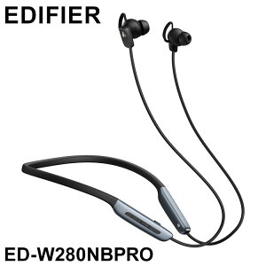 Edifier �m�C�Y�L�����Z�� �@�\���� ���C�����X �l�b�N�o���h �^ �C���z�� �n�C���] W280NB PRO �u���b�N ED-W280NBPRO-BK�y���������z