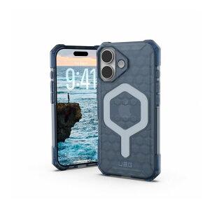 URBAN ARMOR GEAR iPhone 17 2025�Ή��ϏՌ��P�[�X ESSENTIAL ARMOR MAGSAFE �N���E�h�u���[ UAG-IPH25MB-EMS-CB(����s��)�y���������z