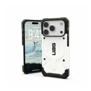 URBAN ARMOR GEAR iPhone 17 Pro 2025�Ή��ϏՌ��P�[�X PATHFINDER MAGSAFE �z���C�g UAG-IPH25MA-MS-WH(����s��)�y���������z