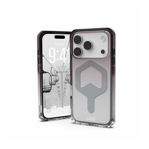 URBAN ARMOR GEAR iPhone 17 Pro 2025�Ή��ϏՌ��P�[�X PLYO MAGSAFE �u���b�N/�N���A�I���u�� UAG-IPH25MA-YMS-B/C(����s��)�y���������z