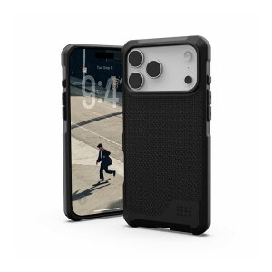 URBAN ARMOR GEAR iPhone 17 ProMax 2025�Ή��ϏՌ��P�[�X METROPOLIS LT MAGSAFE �P�u���[�u���b�N UAG-IPH25LA-FLM-KB(����s��)�y���������z