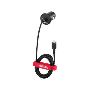 BUFFALO DC`[W[ 2.4A microUSBP[u 1m ubN BSMPS2403BC1BK(s)
