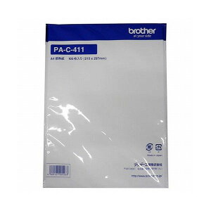 ブラザー工業 A4感熱紙(3年保存タイプ 100枚入り) PA-C-411(代引不可)