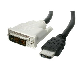STARTECH.COM LTD HDDVIMM1M 1m HDMI-DVI-D変換ケーブル HDMI(19ピン)-DVI-D(19ピン) オス オス(代引不可)