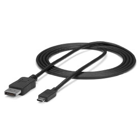 STARTECH.COM LTD CDP2DPMM6B USB-C - DisplayPortディスプレイ変換ケーブル USB Type-C - ディスプレイポート変換アダプタ 1.8m 4K 60Hz ブラック(代引不可)