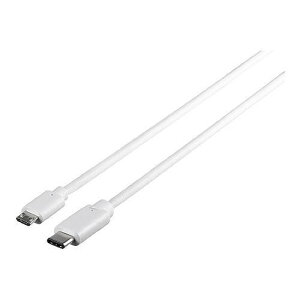 BUFFALO USB2.0P[u(MicroB to C) 2.0m zCg BSUMBC220WH(s)