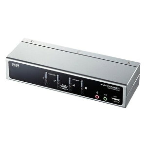 サンワサプライ USB・PS/2コンソール両対応パソコン自動切替器(4:1) SW-KVM4HVCN(代引不可)【送料無料】