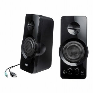 サンワサプライ ハイパワーUSB電源スピーカー MM-SPL19UBK(代引不可)【送料無料】