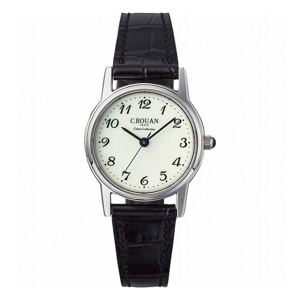 セ ルーアン レディース腕時計 ブラック RO-055LB-01CR 装身具 婦人装身品 婦人腕時計(代引不可)【送料無料】のサムネイル
