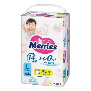 メリーズ エアスルー パンツ Lサイズ(44枚) メリーズパンツ 石鹸・洗剤(代引不可)【送料無料】