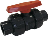 エスロン ボールバルブ TS式 本体PVC OリングEPDM 20【BV20SX】(管工機材・塩ビ管継手)【送料無料】