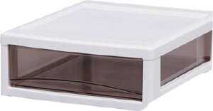 IRIS �X�[�p�[�N���A�`�F�X�g �z���C�g/�N���A�u���E�� 1�i�^�C�v SCE100BR