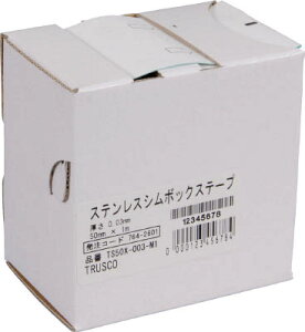 TRUSCO �X�e�����X�V���{�b�N�X�e�[�v 0.005 50mmX1m TS50X0005M1�y���������z
