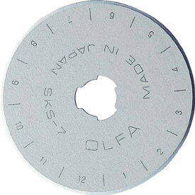OLFA 円形刃45ミリ替刃1枚入ブリスター【RB45-1】(ハサミ・カッター・板金用工具・ロータリーカッター)