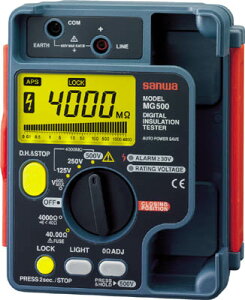 SANWA fW^≏Rv 500V^250V^125VyMG500z(v@EdC)yz